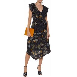 NEW Walter Baker Emi Dress in Botanica Polka Dot